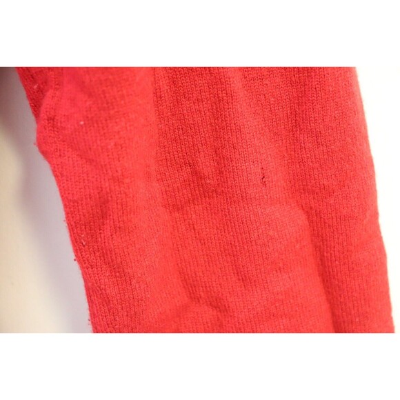Banana Republic Sweater Mens Medium Red Pullover‎ V Neck 100% Cashmere - Picture 3 of 7